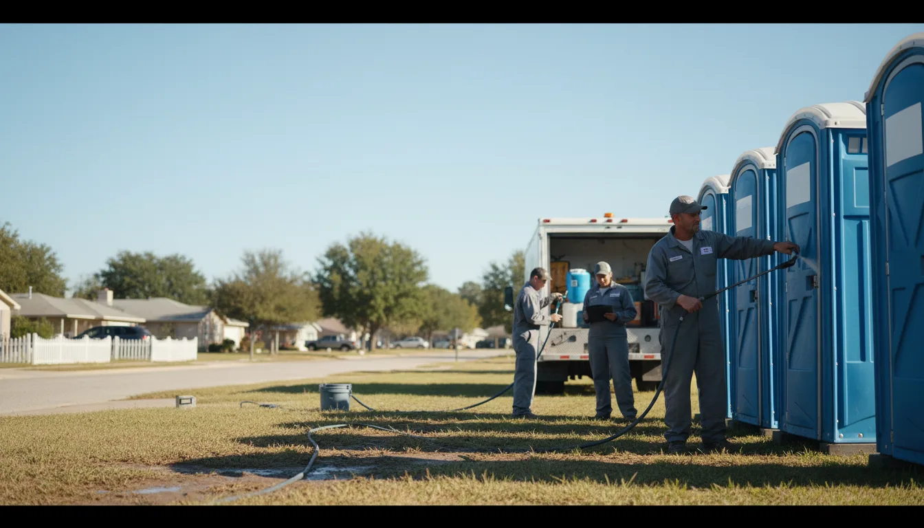 Long-Term Portable Toilet Rental in Coulterville, CA near me